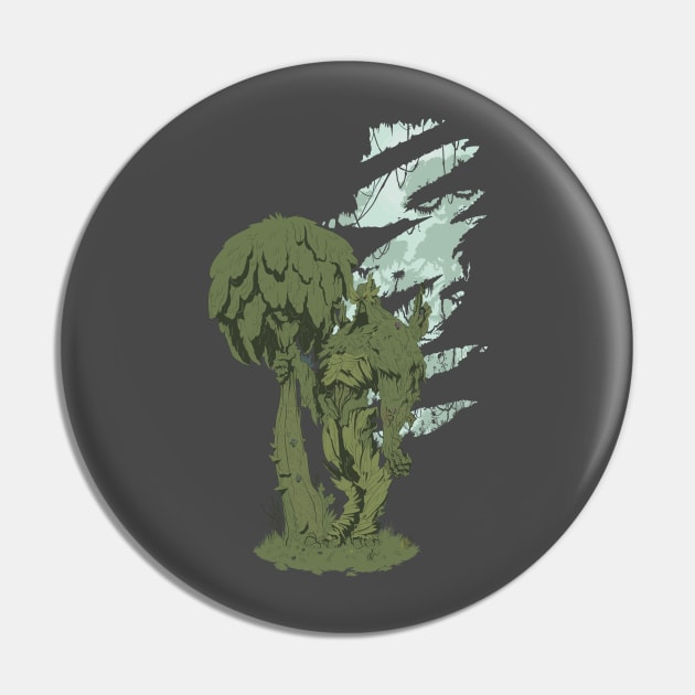 swamp-thing Pin by tinbott