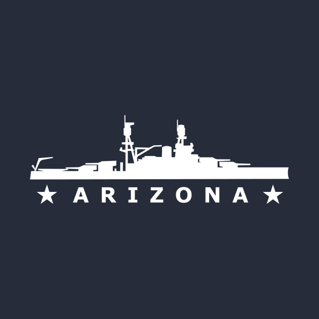 USS Arizona (BB-39) by The Warshipologist