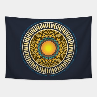 Bright Summer Sun Tapestry