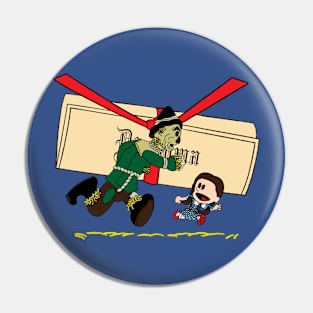 Lets see the Wizard! (Scarecrow & Dorothy) Pin