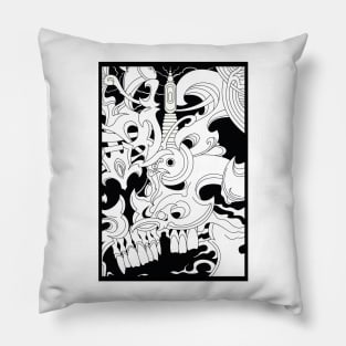 The face of the soul Pillow