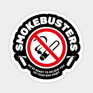 Smokebusters No Smoking Logo Magnet