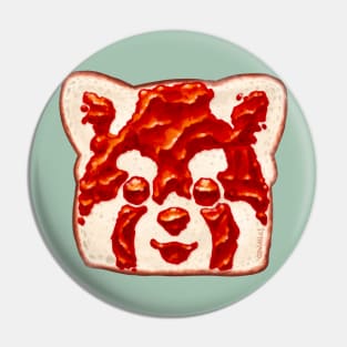 Bread Panda Pin