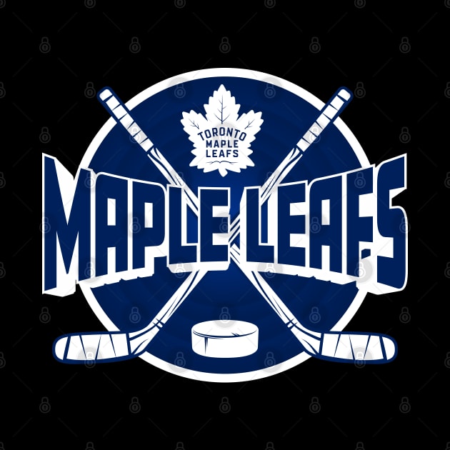 Toronto Maple Leafs Hockey Team by Bob Charl