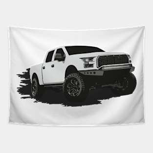 White Raptor pickup Tapestry