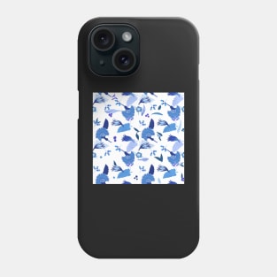 Floral Blues Phone Case