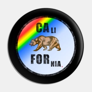 California LGBT Pin