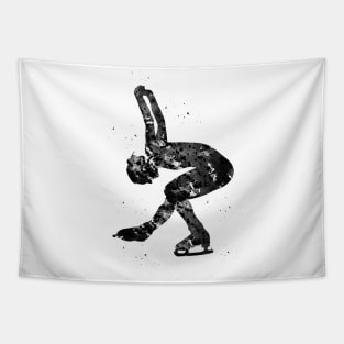 Ice skater Tapestry