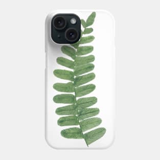 Neuropteris Ovata, fossil fern Phone Case