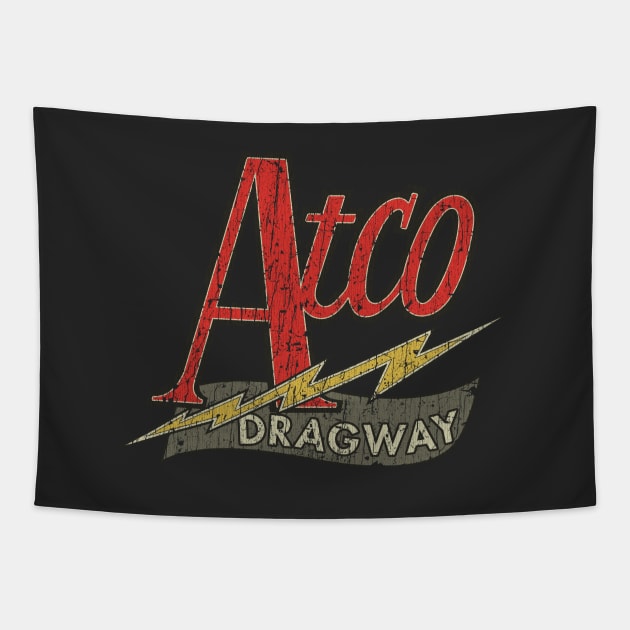 Atco Dragway 1960 Tapestry by JCD666