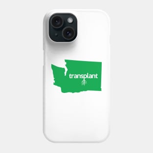 Washington Transplant WA Green Phone Case