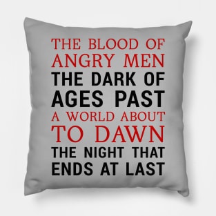 Red & Black Pillow