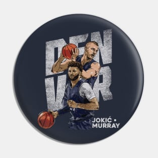 Nikola Jokic & Jamal Murray Denver Duo Pin