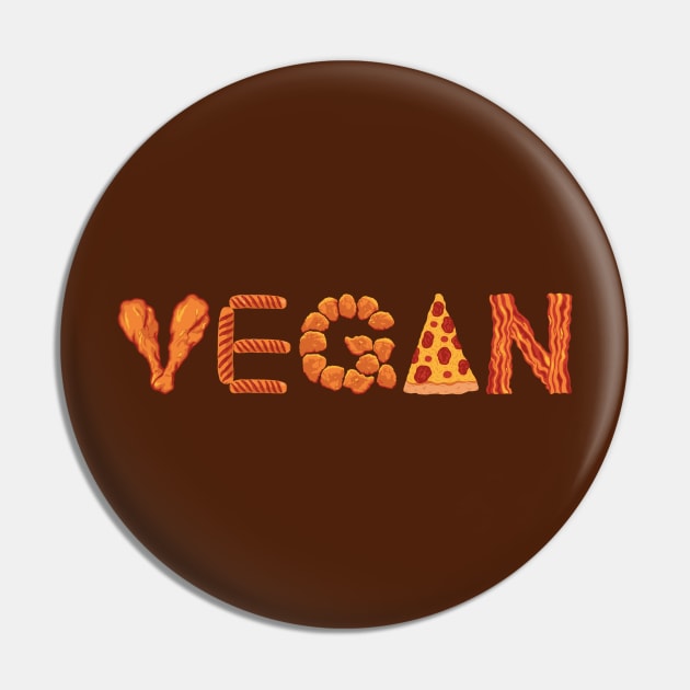 True Vegan Pin by bohsky