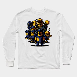 Roblox Noob Character Long Sleeve T-Shirt by Vacy Poligree - Pixels