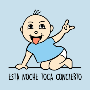 Esta noche toca concierto (versión niño). T-Shirt