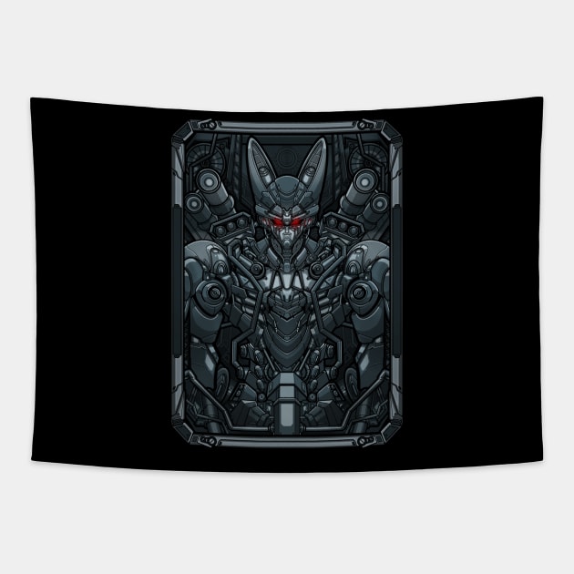 Mecha ball dragon cell Tapestry by eleazarion