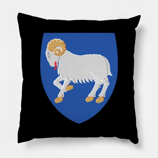 Faroe Islands Pillow by Wickedcartoons