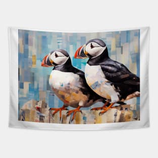 Puffin Animal Bird Art Decor Paint Tapestry