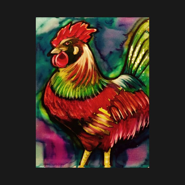 Rooster by Pipsilk
