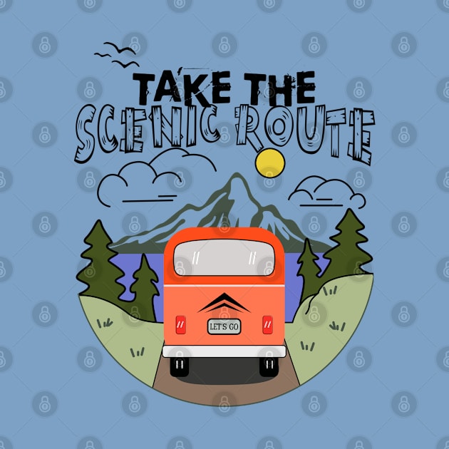 Take the Scenic Route by Blended Designs