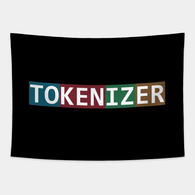 "TOKENIZER" Artificial Intelligence, LLM, Deep Learning, AI Tapestry by Decamega