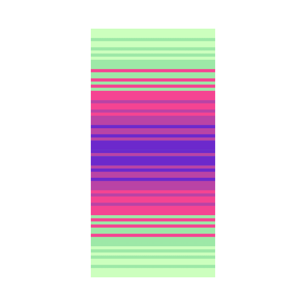 Green Pink and Purple Gradient Stripes by saradaboru