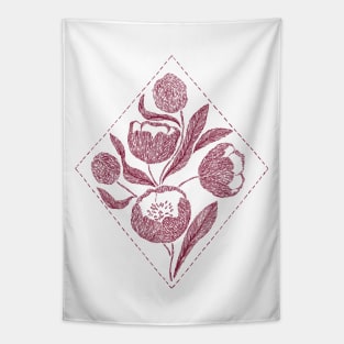 Peony Tapestry