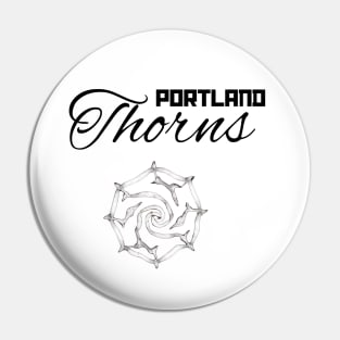 Portland Thorns football Pin