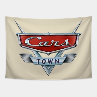 Cars Town Tapestry