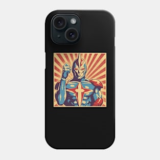 Ultraman Propaganda Retro Phone Case