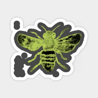 Bee No. 3 Yellow Magnet