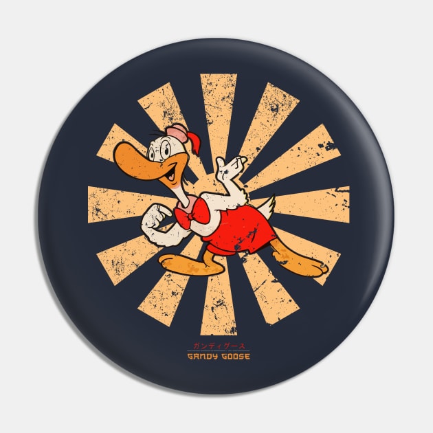 Gandy Goose Retro Japanese Pin by Nova5