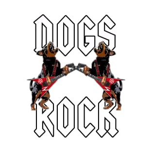 Dogs Rock #6 T-Shirt