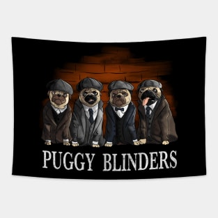 Puggy Blinders Tapestry