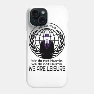 We Are Leisure Anonymous Logo Phone Case