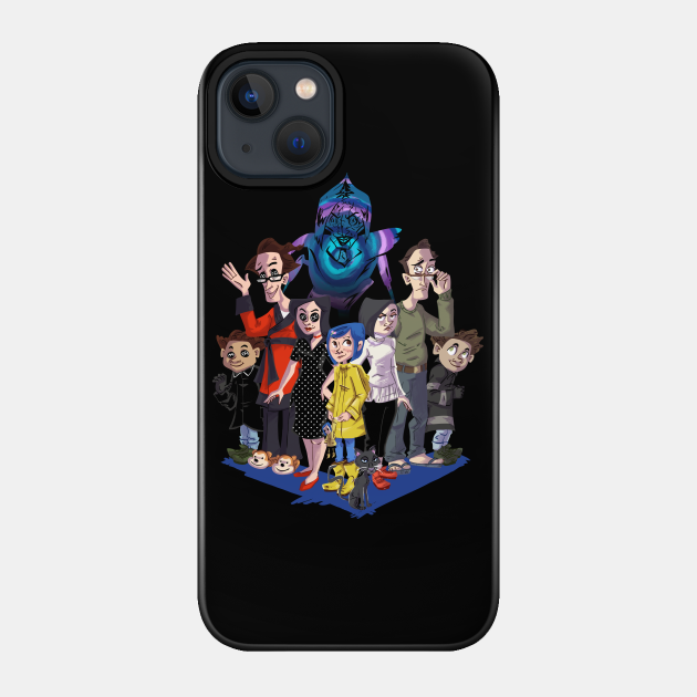 Coraline's Two Worlds - Coraline - Phone Case