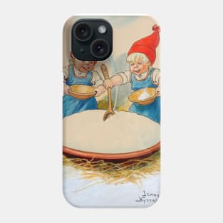 “The Pudding Bowl” by Jenny Nystrom Phone Case