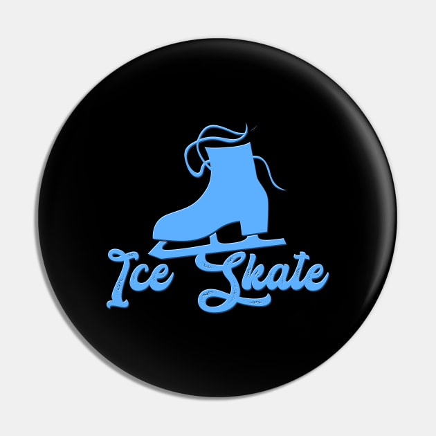 Ice Skate Pin by Imutobi