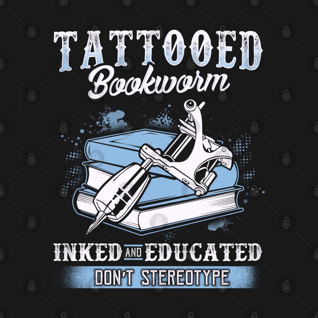 Tattooed Bookworm by KsuAnn