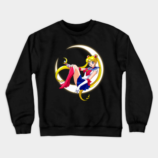 sailor moon crewneck sweatshirts