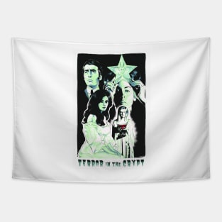 Terror in the Crypt Movie Art Tapestry