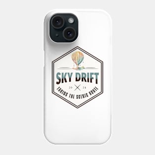 Hot air ballon scenic route watercolor Phone Case