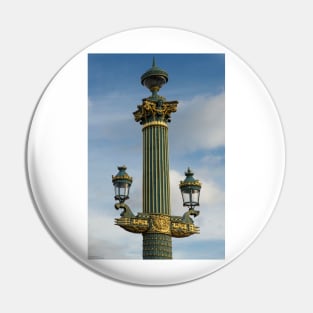 Lamp Post At Place De La Concorde - 1 © Pin