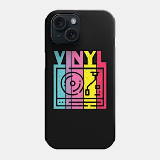 Retro Vinyl Record Player Vinyl Collector Vintage Music Lover Gift Phone Case