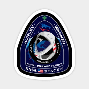 Crew Dragon Spacecraft Magnet