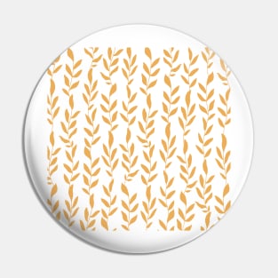 Yellow Minimal Leaves Pin