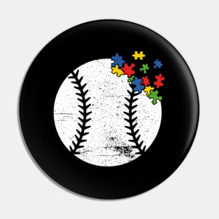 Baseball He Sport Pin