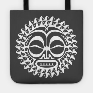 Polynesian sun face Tote