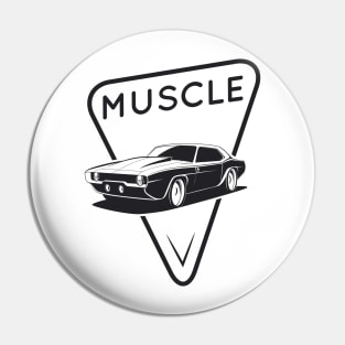 American Muscle Car Pin